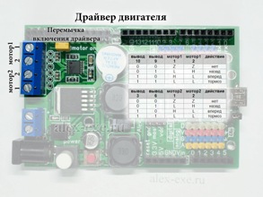 Периферия RPiDuino - Драйвер двигателей