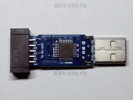 USB ISP версии MX-USBISP-V6.00, вид снизу