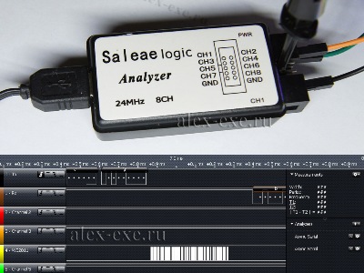 Логический анализатор Saleae Logic