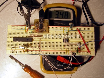 USB-UART адаптера в работе