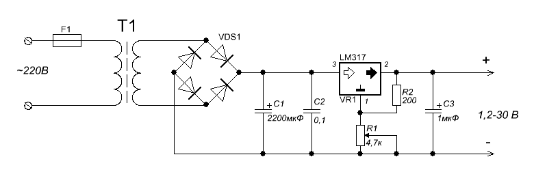 Blok pitaniya s regulirovkoj toka i napryazheniya na lm317 video